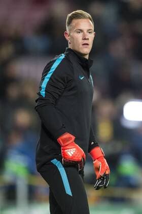 goalkeeper Marc-Andre Ter Stegen of FC Barcelona Barca Barcelona v AS Roma Topvoetbal 2015 2016 xVIxGerritxvanxKeulenxIVx 4623820