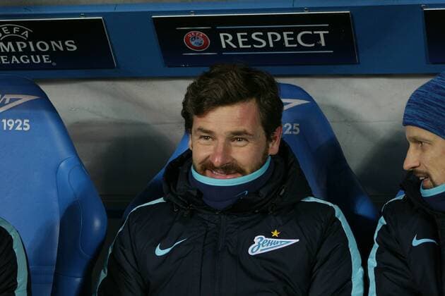 Russian Federation. St. Petersburg. UEFA Champions League, Zenit (Russia) - Valencia (Spain) - 2: 0. The head coach of the football club Zenith Andre Villas-Boas (Andre Villas-Boas). MaksimxKonstantinov 