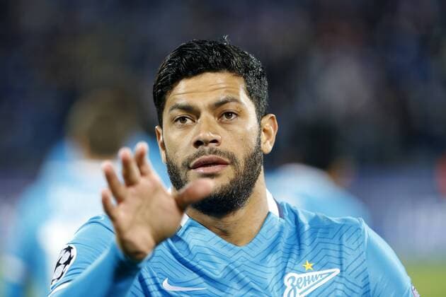 November 24, 2015. - Russia, Saint Petersburg. - UEFA Champions League 2015 2016 - FC Zenit Saint Petersburg vs Valencia CF, 2:0. In picture: FC Zenit player Hulk (7). PhotoagencyxInterpress 
