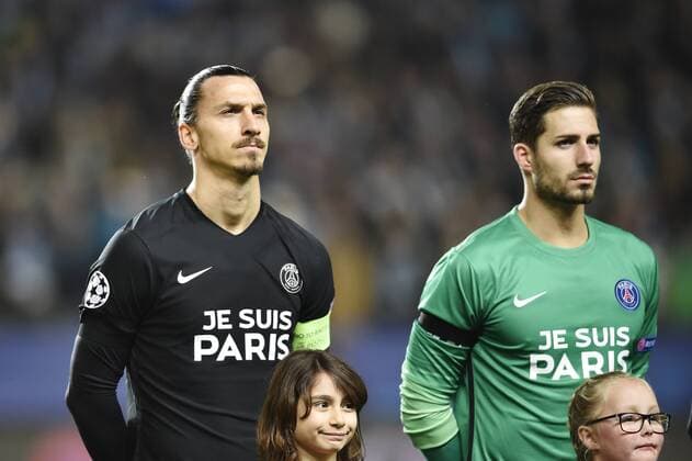 Fußball, Champions League, Malmö FF - Paris St. Germain Zlatan Ibrahimovic - Malmö, Schweden - Champions League, Malmö FF vs. Paris Saint Germain PSG.  Copyright: DANIELxSTILLER BB151125DS002