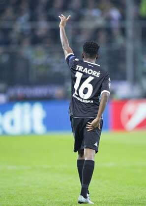 Mönchengladbach, 25.11.2015, Borussia Park Ibrahima Traore (BMG) VfL Borussia Mönchengladbach - FC Sevilla mm