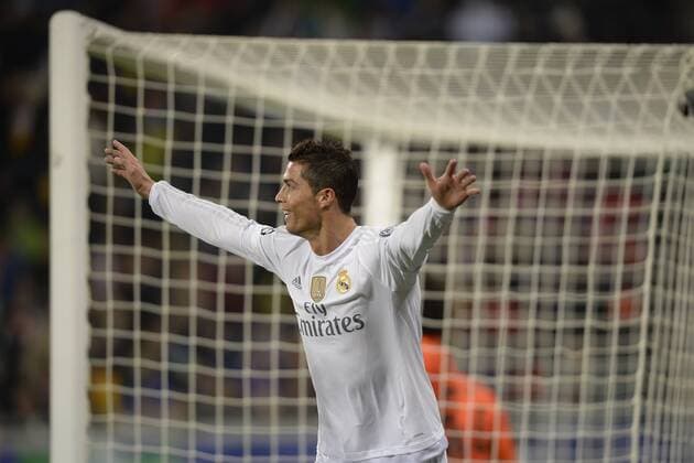 Fußball, Champions League, Schachtar Donezk - Real Madrid Cristiano Ronaldo ( Real Madrid ) - Donezk, 25.11.2015 - Fussball - UEFA Champions League 2015 2016 - Shakhtar Donetsk vs Real Madrid - AlexNicodim Panoramic 