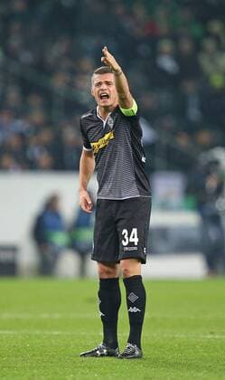 25.11.2015, Fussball UEFA Champions League 2015 2016, Gruppenphase, 5.Spieltag, Borussia Mönchengladbach - FC Sevilla, im Borussia-Park Mönchengladbach. Granit Xhaka (Gladbach) 