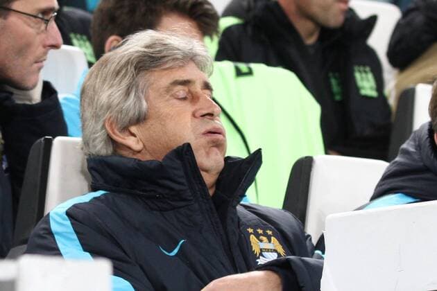 Fußball, Champions League, Juventus Turin - Manchester City Nov. 25, 2015 - Turin, Italy - Manchester City coach Manuel Pellegrini during the Uefa Champions League group stage football match n5 JUVENTUS - MANCHESTER Turin on 25 11 15 at the Juventus Stadium in Turin, Italy. Copyright 2015 Juventus Fc Vs Manchester City  - ZUMAn230