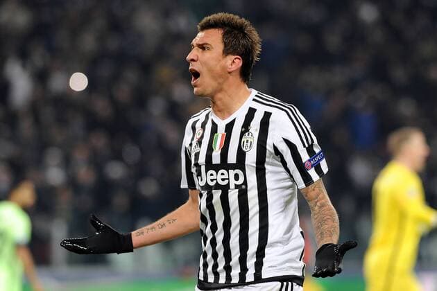 Football - soccer: UEFA Champions League, Juventus Turin - Manchester city, mario mandzukic xHOCHxZWEIx xItalyxPhotoxPressx 