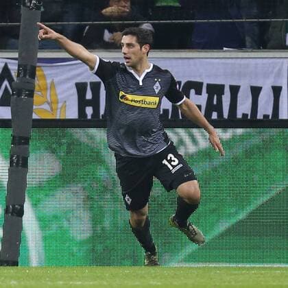 Moenchengladbach Torjubel nach demTor zum 1:0 durch Lars Stindl ( 13, Borussia Moenchengladbach) Borussia Moenchengladbach - FC Sevilla, Fussball, UEFA Champions League, 26.11.2015, Copyright: Deutzmann Eibner-Pressefoto EP_CDN