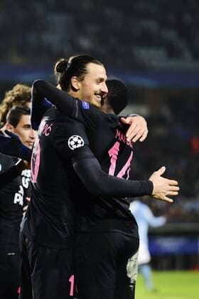 Fußball, Champions League, Malmö FF - Paris St. Germain Zlatan Ibrahimovic - Malmö, Schweden - Champions League, Malmö FF vs. Paris Saint Germain PSG.  Copyright: DANIELxSTILLER BB151125DS021