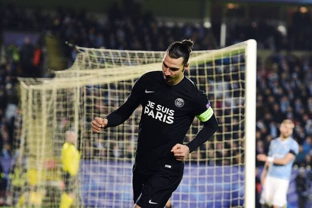 Fußball, Champions League, Malmö FF - Paris St. Germain Zlatan Ibrahimovic - Malmö, Schweden - Champions League, Malmö FF vs. Paris Saint Germain PSG.  Copyright: DANIELxSTILLER BB151125DS023