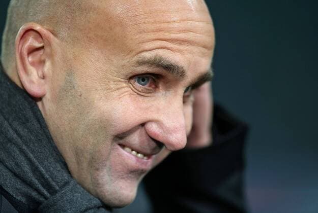 25.11.2015, Fussball UEFA Champions League 2015 2016, Gruppenphase, 5.Spieltag, Borussia Mönchengladbach - FC Sevilla, im Borussia-Park Mönchengladbach. Trainer Andre Schubert (Gladbach) 