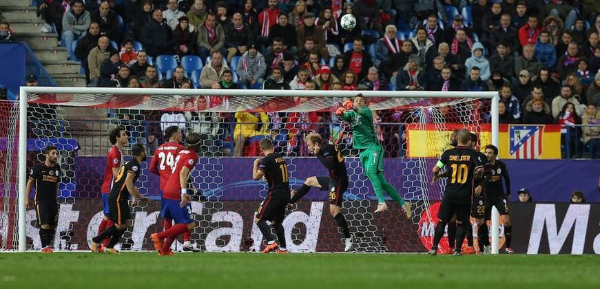 Champions League Group C football match between Atletico Madrid and Galatasaray at the Vicente Calderon stadium in Madrid, Spain, Wednesday Nov. 25, 2015. Final Score: Atletico Madrid 2 - Galatasaray 0 Pictured: Goalkeeper Fernando Muslera of Galatasaray. 