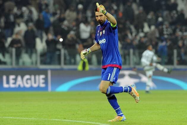 Fußball, Champions League, Juventus Turin - Manchester City Football - soccer: UEFA Champions League, Juventus Turin - Manchester city, gianluigi buffon xHOCHxZWEIx xItalyxPhotoxPressx 