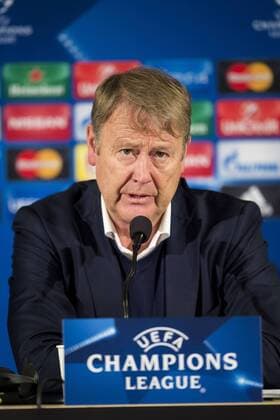 Age Hareide - Malmö, Schweden - Champions League, Malmö FF vs. Paris Saint Germain PSG.  Copyright: DANIELxSTILLER BB151125DS048