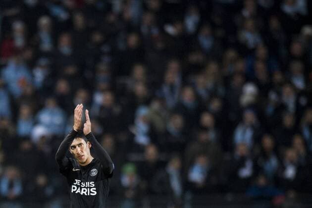 Angel Di Maria - Malmö, Schweden - Champions League, Malmö FF vs. Paris Saint Germain PSG.  Copyright: PETTERxARVIDSON BB151125PA175