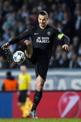 Zlatan Ibrahimovic - Malmö, Schweden - Champions League, Malmö FF vs. Paris Saint Germain PSG.  Copyright: PETTERxARVIDSON BB151125PA181
