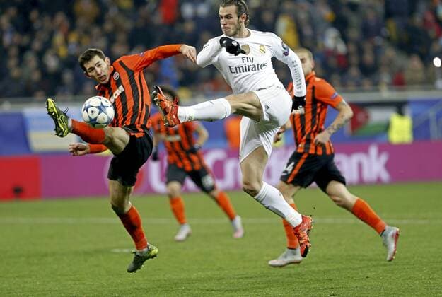 Champions League match between Shakhtar Donetsk and Real Madrid. In this picture, Gareth Bale. xFOTOxCHEMAxREYx 