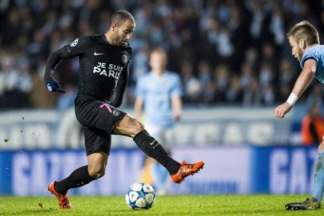 Moura Lucas - Malmö, Schweden - Champions League, Malmö FF vs. Paris Saint Germain PSG.  Copyright: PETTERxARVIDSON BB151125PA208