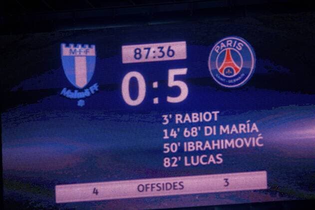 Malmö, Schweden - Champions League, Malmö FF vs. Paris Saint Germain PSG.  Copyright: LUDVIGxTHUNMAN BB151125LT106