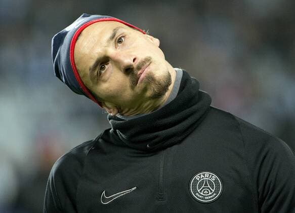 Malmoe Sweden 2015-11-25 Champions League 2015 16 Malmö FF(SWE) vs PSG(F) Zlatan Ibrahimovic(PSG) -  4.04937193
