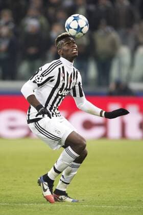 Paul Pogba (Juventus), NOVEMBER 25, 2015 - Football Soccer : UEFA Champions League Group D match between Juventus 1-0 Manchester City at Juventus Stadium in Turin, Italy. NoxThirdxPartyxSales  (ptmb084291)