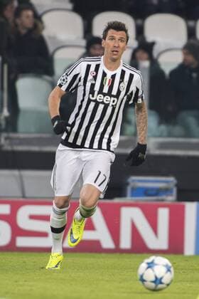 Mario Mandzukic (Juventus), NOVEMBER 25, 2015 - Football Soccer : UEFA Champions League Group D match between Juventus 1-0 Manchester City at Juventus Stadium in Turin, Italy. NoxThirdxPartyxSales  (ptmb084303)