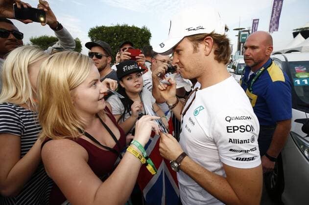 Motorsports: FIA Formula One World Championship WM Weltmeisterschaft 2015, Grand Prix of Abu Dhabi, 6 Nico Rosberg (GER, Mercedes AMG Petronas Formula One Team), xHOCHxZWEIx