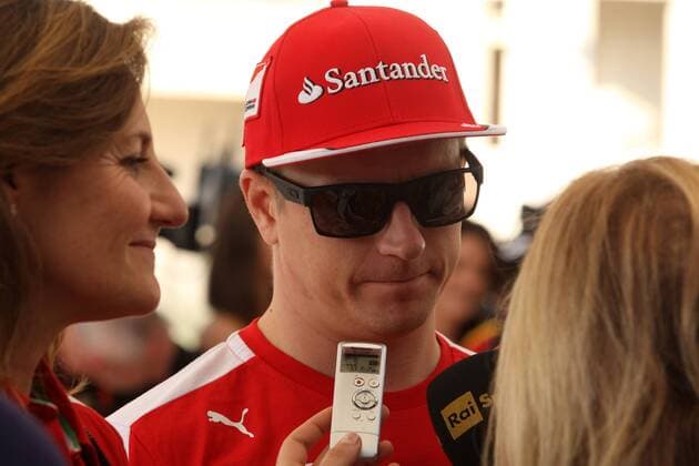 Abu Dhabi Grand Prix, UAE 26 - 29 November 2015 26.11.2015 - Kimi Raikkonen (FIN) Scuderia Ferrari SF15-T 