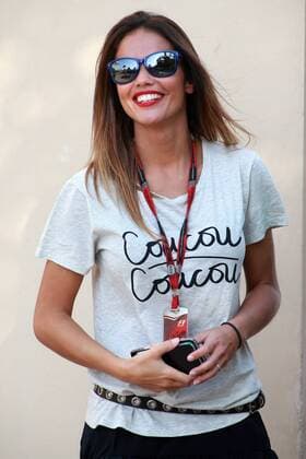 Abu Dhabi Grand Prix, UAE 26 - 29 November 2015 26.11.2015 - Lara Alvarez (ESP), girlfriend of Fernando Alonso (ESP) 