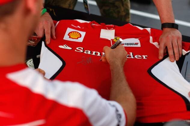 Sebastian Vettel (GER) Scuderia Ferrari, Thursday, Formula 1 Championship 2015, Round 20, AbuDhabi Prix, AbuDhabi, 26.-29. November 2015