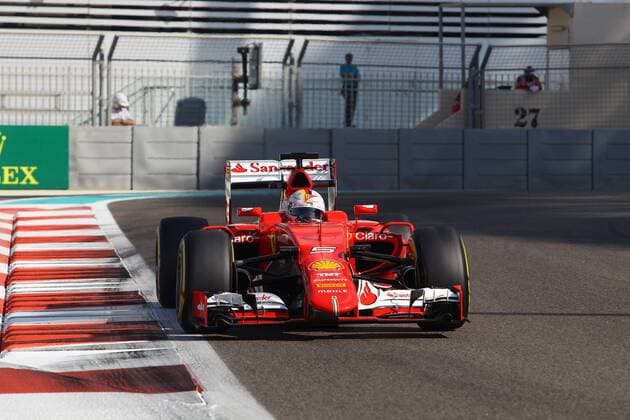 Abu Dhabi Grand Prix, UAE 26 - 29 November 2015 27.11.2015 - Free Practice 1, Sebastian Vettel (GER) Scuderia Ferrari SF15-T 