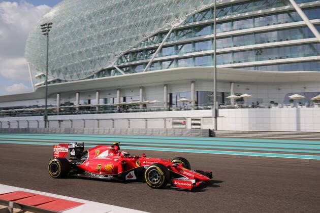 Abu Dhabi Grand Prix, UAE 26 - 29 November 2015 27.11.2015 - Free Practice 1, Kimi Raikkonen (FIN) Scuderia Ferrari SF15-T 