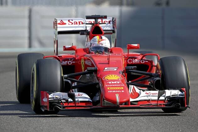 Grand Prix of Abu Dhabi test day at Yas Marina circuit. In this picture, Sebastian Vettel. xRUBIOx  RV RACING PRESS