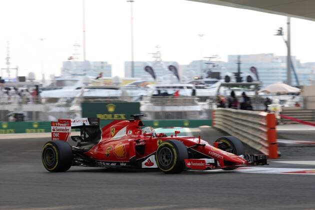 Abu Dhabi Grand Prix, UAE 26 - 29 November 2015 28.11.2015 - Free Practice 3, Sebastian Vettel (GER) Scuderia Ferrari SF15-T 