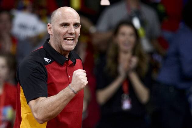 - GENT, BELGIUM: Belgian captain Johan Van Herck reacts during the third game in the Davis Cup tennis World Group final between Belgium and Great Britain, a doubles game of Belgians David Goffin and Steve Darcis versus Britain s Andy and Jamie Murray, Saturday 28 November 2015 at Flanders Expo in Gent. DIRKxWAEM  x04747867x