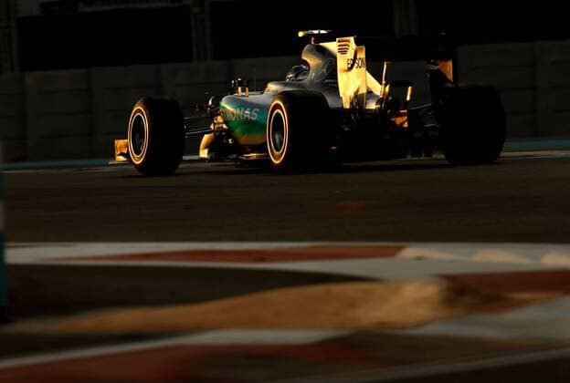 Motorsports: FIA Formula One World Championship WM Weltmeisterschaft 2015, Grand Prix of Abu Dhabi, 6 Nico Rosberg (GER, Mercedes AMG Petronas Formula One Team), xHOCHxZWEIx