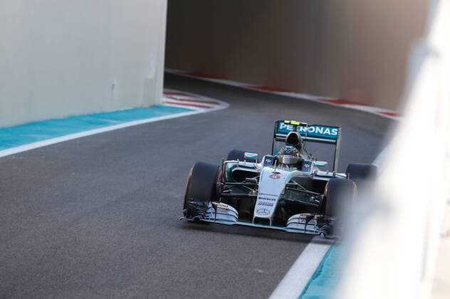 Nico Rosberg (GER) Mercedes AMG Petronas Formula One Team, Sunday, Formula 1 Championship 2015, Round 20, AbuDhabi Grand Prix, AbuDhabi, 26.-29. November 2015
