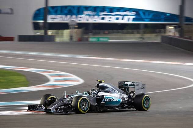 Nico Rosberg (GER) Mercedes AMG Petronas Formula One Team, Sunday, Formula 1 Championship 2015, Round 20, AbuDhabi Grand Prix, AbuDhabi, 26.-29. November 2015