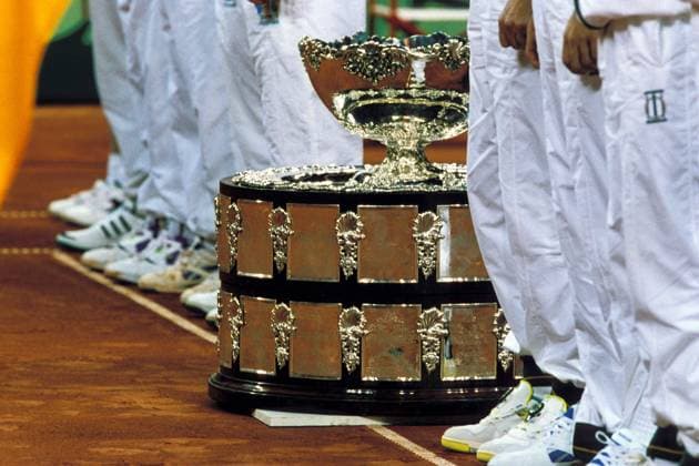 Davis Cup Finale, Deutschland - Australien in Düsseldorf: Die Trophäe