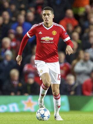 Chris Smalling of Manchester United ManU during the UEFA Champions League group B match between Manchester United and PSV Eindhoven on November 25, 2015 at Old Trafford in Manchester, England Manchester United v PSV Eindhoven Champions Laegue 2015 2016 xVIxxIVx 4651013