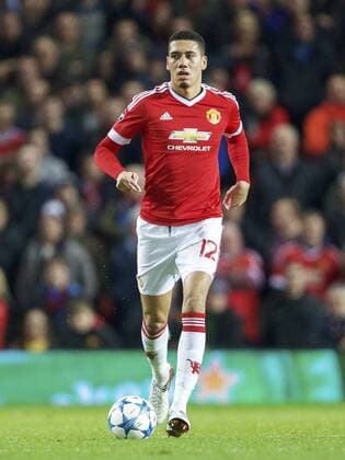 Chris Smalling of Manchester United ManU during the UEFA Champions League group B match between Manchester United and PSV Eindhoven on November 25, 2015 at Old Trafford in Manchester, England Manchester United v PSV Eindhoven Champions Laegue 2015 2016 xVIxxIVx 4651015