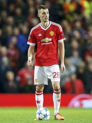Morgan Schneiderlin of Manchester United ManU during the UEFA Champions League group B match between Manchester United and PSV Eindhoven on November 25, 2015 at Old Trafford in Manchester, England Manchester United v PSV Eindhoven Champions Laegue 2015 2016 xVIxxIVx 4651031