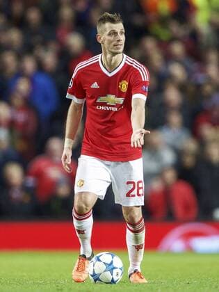 Morgan Schneiderlin of Manchester United ManU during the UEFA Champions League group B match between Manchester United and PSV Eindhoven on November 25, 2015 at Old Trafford in Manchester, England Manchester United v PSV Eindhoven Champions Laegue 2015 2016 xVIxxIVx 4651032