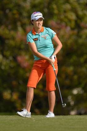 Dec. 2, 2015 - Daytona Beach, FL, United States of America - Haeji Kang during the first round of the Final Stage of LPGA Golf Damen Q-School at LPGA International in Daytona Beach, Florida on Dec. 2, 2015...ZUMA Final Stage LPGA Q-School - ZUMAm63_