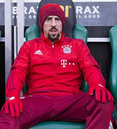 Mönchengladbach, 05.12.2015, Borussia Park Franck Ribery (FCB) VfL Borussia Mönchengladbach - FC Bayern München mm