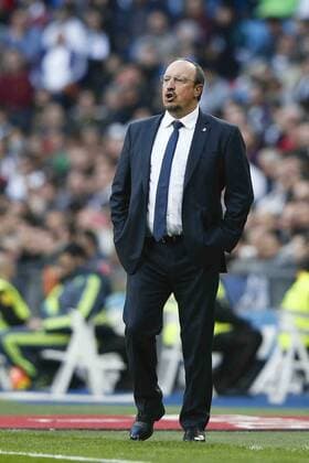 05.12.2015. Madrid, Spain. Rafa Benitez Coach of Real Madrid during the soccer match La Liga between Real Madrid versus Getafe CF at the Santiago Bernabeu stadium in Madrid, Spain, December 5, 2015. xEnriquexdexlaxFuentex  ActionPlus11686917