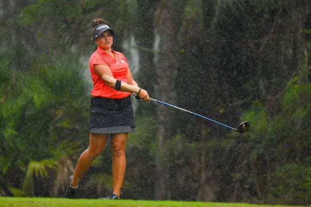 Dec. 5, 2015 - Daytona Beach, FL, United States of America - Natalie Sheary during the fourth round of the LPGA Golf Damen Qualifying Tournament Stage Three at LPGA International in Daytona Beach, Florida on Dec. 5, 2015...ZUMA LPGA Qualifying Tournament Stage Three Fourth Round - ZUMAm63_