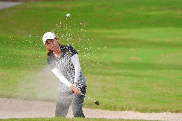 Dec. 6, 2015 - Daytona Beach, FL, United States of America - Simin Feng during the final round of the LPGA Golf Damen Qualifying Tournament Stage Three at LPGA International in Daytona Beach, Florida on Dec. 6, 2015..Feng won the tournament with an 18-under-342 to earn her LPGA status...ZUMA LPGA Qualifying Tournament Stage Three Final Round - ZUMAm63_