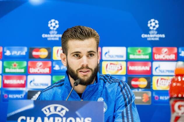Fußball, Champions League, PK Real Madrid 151207 Real Madrids Nacho Fernandez under en presskonferens med Real Madrid den 7 december 2015 i Madrid.  Copyright: LUDVIGxTHUNMAN BB151207LT068