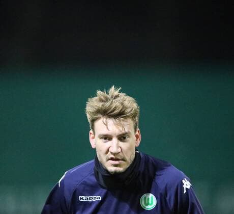 Abschlusstraining Nicklas Bendtner (VfL Wolfsburg)