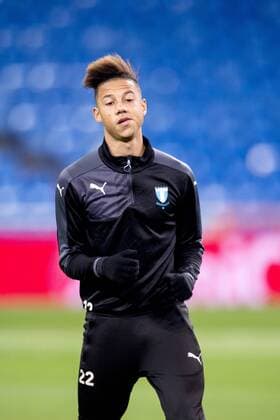 151207 Malmö FFs Tobias Sana under en träning och presskonferens den 7 december 2015 i Madrid.  Copyright: LUDVIGxTHUNMAN BB151207LT102