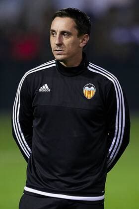 Coach Gary Neville (Valencia) - UEFA Champions League - pre match Training Session - Valencia CF vs Lyon - Paterna Training Ground - Valencia - Spain - 7th December 2015 - Pic David Aliaga Sportimage EDITORIAL USE ONLY. No use with unauthorised audio, video, data, fixture lists, club league logos or live services. Online in-match use limited to 120 images, no video emulation. No use in betting, games or single club league player publications.